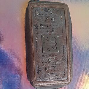 Brown Leather Phone Wallet